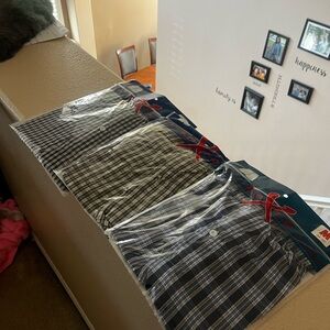 Men's Plaid Boxer Shorts